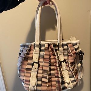 Burberry Authentic bag, top handle and crossbody.